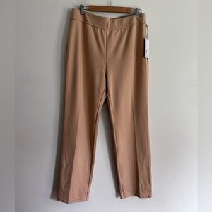 Soft surroundings Ponte Camel Straight Leg Pants